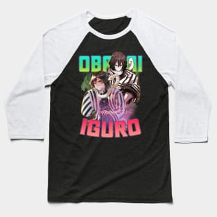 Bootleg Demon Slayer Obanai Iguro Baseball T-Shirt